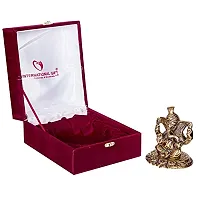 International Gift Pagdi Ganesh with Velvet Box (Copper)-thumb4