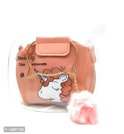 le delite / unicorn sling bag / unicorn sling bag for girls /unicorn sunglasses /girls cute purse- Multi color-thumb2