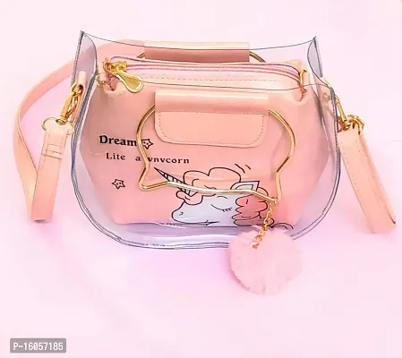le delite / unicorn sling bag / unicorn sling bag for girls /unicorn sunglasses /girls cute purse- Multi color-thumb4