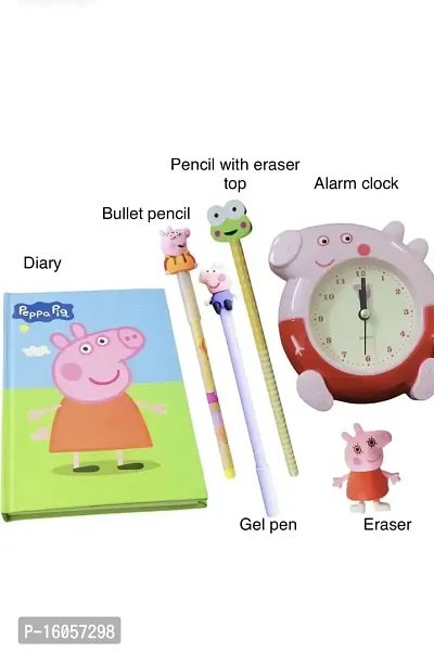 Le Delite Unicorn Alarm Clock with Pen Holder/Unicorn Alarm Clock with Unicorn Diary with Unicorn Pen Unicorn Diary with Pen Alarm Clock for Girls Unicorn Diary for Girls Unicorn Clock for Girls-thumb2