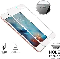 WETEK Screen Protector Compatible with iPhone 6/6S/SE, Impossible Anti-Scratch, Bubble-Free, Premium Hardness, Anti Glare (White)-thumb1