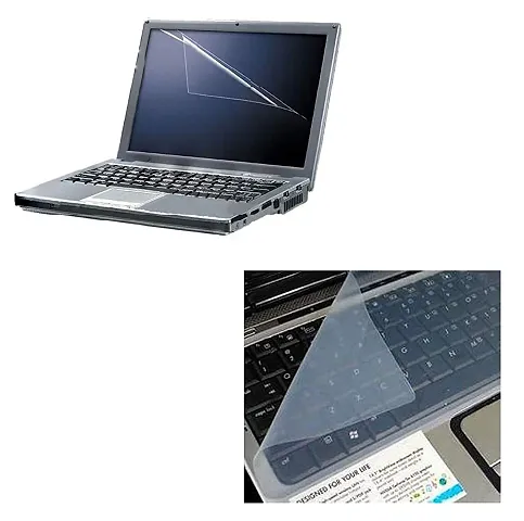 WETEK 2 in 1 Kit for 15.6 inch Laptop Screen Guard and Keyboard Protector,All Laptop Size