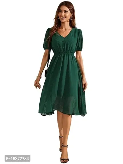 Stylish Fancy Georgette Dresses For Women-thumb0