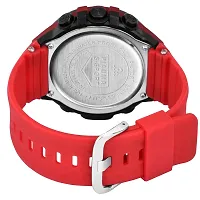 Harbor Fashionable Red Strap Multi Function Waterproof Digital Sports Watch-thumb4