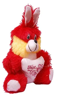 Styler Bunny Soft Toy Red With Yellow Color 30 Cm-thumb2