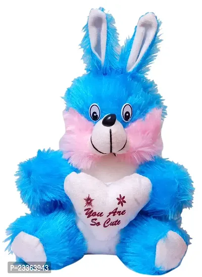 Styler Bunny Soft Toy Blue With Pink Color 30 Cm