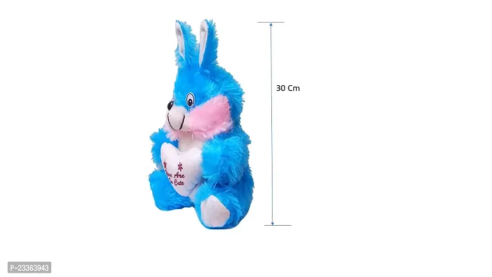 Styler Bunny Soft Toy Blue With Pink Color 30 Cm-thumb2