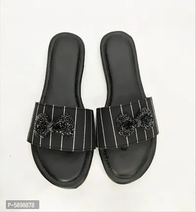 Fancy Black Sandals-thumb0