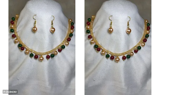 Fancy Designer Alloy Jewellery Set For Women Pack Of 2-thumb0