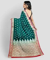 Classic Silk Blend Saree with Blouse piece for Women-thumb4