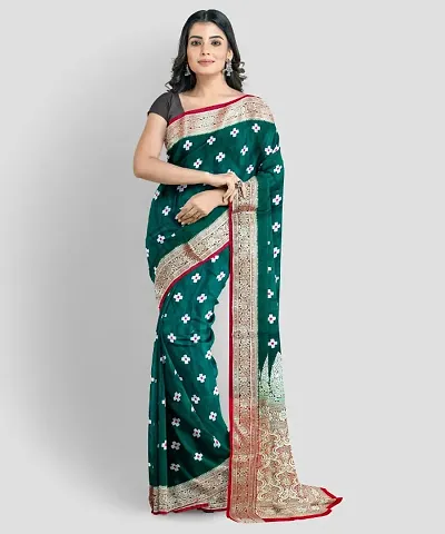 Trendy Silk Saree with Blouse piece