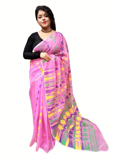 Stylish Satin Saree without Blouse Piece