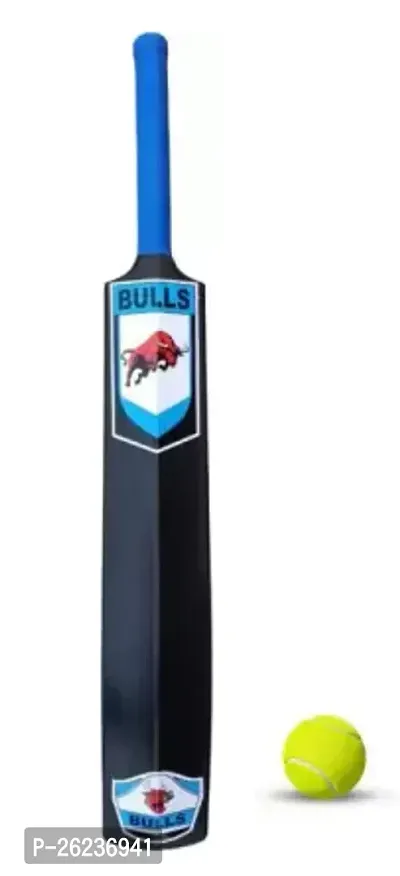 Bulls Fitness Full Size Cricket Bat /PVC Hard Plastic Cricket Bat With Light Weight Tennis Ball-thumb0
