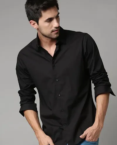 Exclusive Trendy Men Cotton Blend Shirt for Men