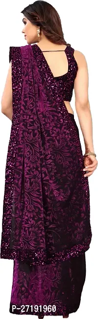 Beautiful Magenta Art Silk  Woven Design Saree with Blouse Piece For Women-thumb2