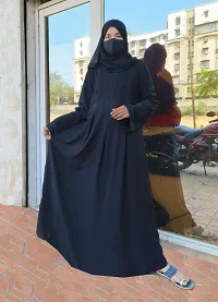 Black Abaya With With Black Stone Work Fabric Firdous-thumb1