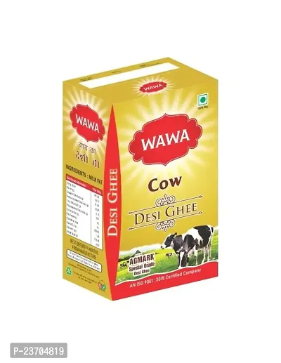 Wawa Desi Cow Ghee |Made Traditionally from Curd 500ml tetra-1