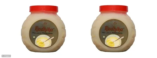Radhika Premium Pure Desi Ghee with Rich Aroma -500ml jar Pack Of 2
