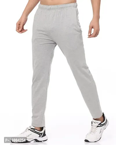 Crepeon Men's Regular Fit Cotton Pants (Pack of 1)-thumb2