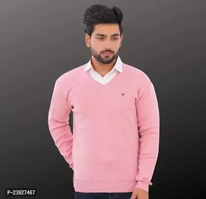 Stylish Men Acrylic Long Sleeve Sweaters-thumb0