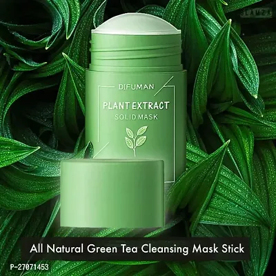 Green Tea Cleansing Mask Stick for Face | For Blackheads, Whiteheads  Oil C-thumb0