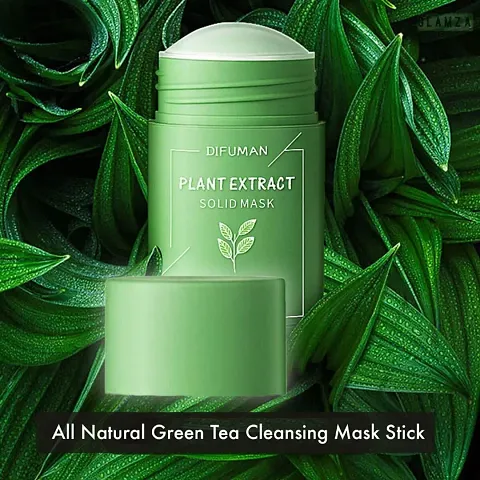 Green Tea Cleansing Mask Stick for Face | For Blackheads, Whiteheads  Oil C