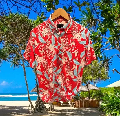 Buy Stylish Look Goa Style Beach Wear Designer Partywear Men Shirts  Birthday Wedding Ceremony Casual, Engagement Full Sleeve Shirts For Men Wear  Pink Color Shirt Online In India At Discounted Prices