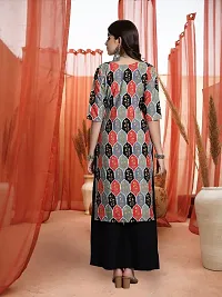 Women Stylish Printed A-Line Kurta-thumb1