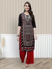 Beautiful Printed Crepe Straight Kurta Pack Of 2-thumb2