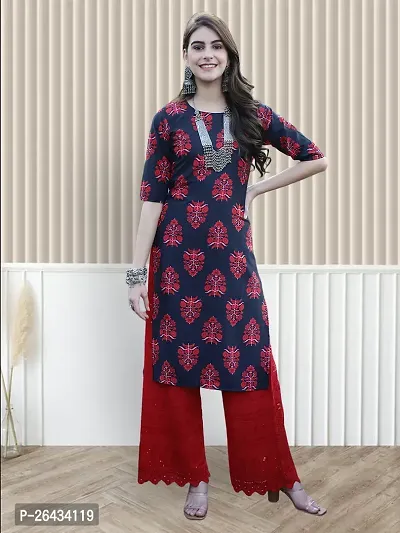 Fancy Crepe Printed Kurti For Women Pack Of 4-thumb4