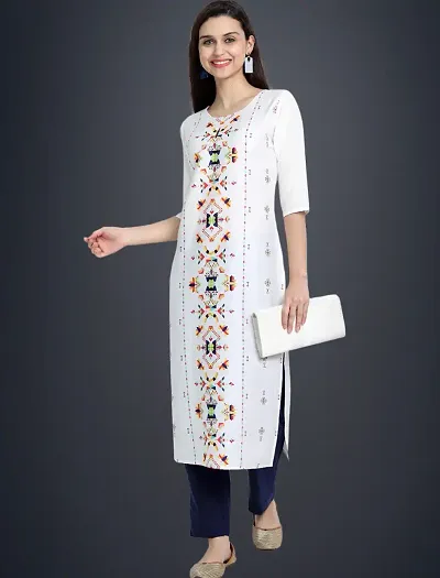 Stylish Crepe Kurta For Women