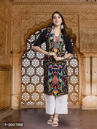 Fancy Crepe Kurtis For Women