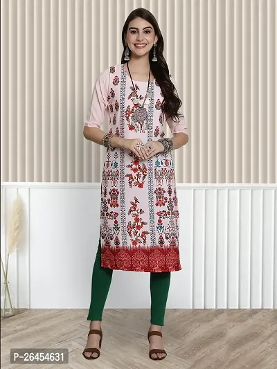 Beautiful Printed Crepe Straight Kurta Pack Of 2-thumb2