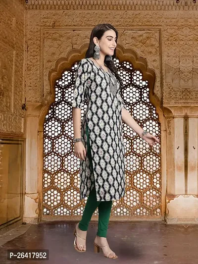 Fancy Crepe Kurtis For Women-thumb4