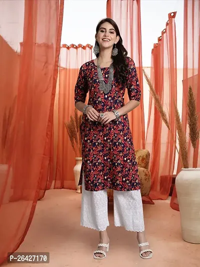 Women Stylish Printed A-Line Kurta