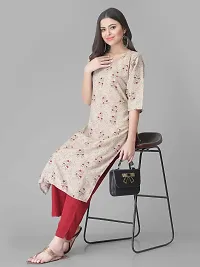 Stylish Women Crepe Casual Kurta-thumb2