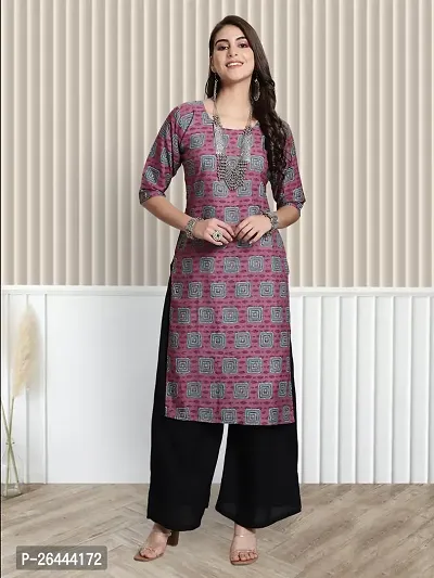 Reliable Printed Crepe Kurta For Women- Pack Of 3-thumb4