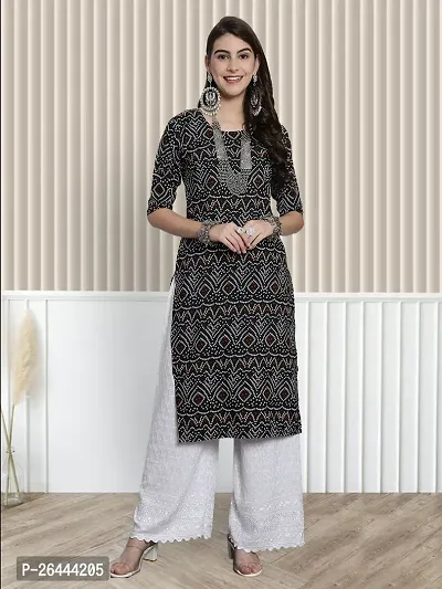 Reliable Printed Crepe Kurta For Women- Pack Of 3-thumb4