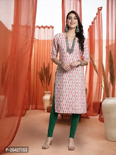 Women Stylish Printed A-Line Kurta