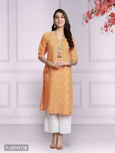 Stylish Multicoloured Crepe Kurta For Women Combo Of 3-thumb3