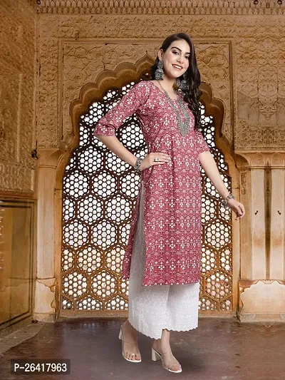 Fancy Crepe Kurtis For Women-thumb4