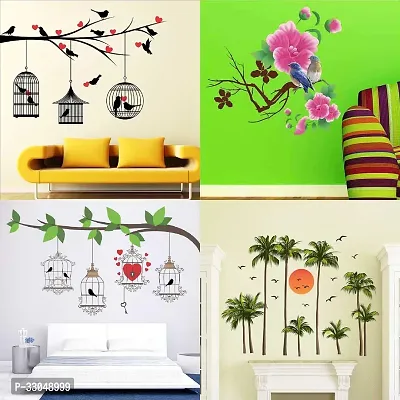 Combo Set of 4 Wall Stickers