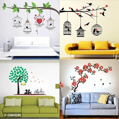 Combo Set of 4 Wall Stickers