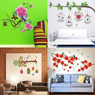 Combo Set of 4 Wall Stickers