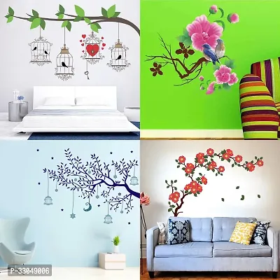 Combo Set of 4 Wall Stickers-thumb0