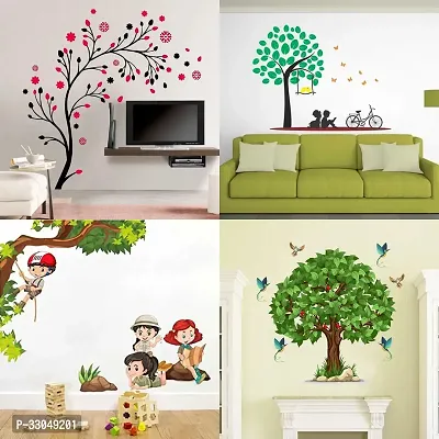 Combo Set of 4 Wall Stickers