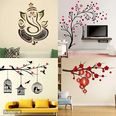 Combo Set of 4 Wall Stickers-thumb0