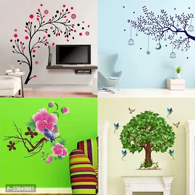 Combo Set of 4 Wall Stickers