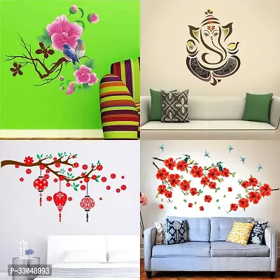 Combo Set of 4 Wall Stickers