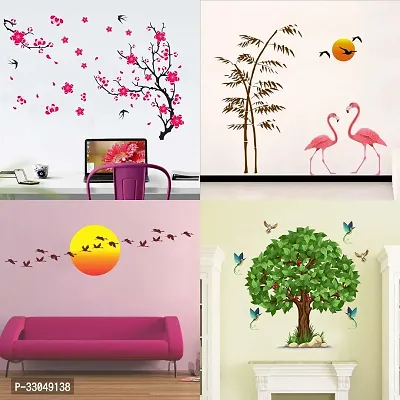 Combo Set of 4 Wall Stickers-thumb0